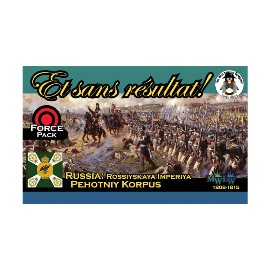 Набор Russian Mid War Force Pack - Пехотный корпус, ESR Napoleonics Miniatures - Russia (10mm)
Набор Russian Mid War Force Pack - Пехотный корпус, ESR Napoleonics Miniatures - Russia (10mm)