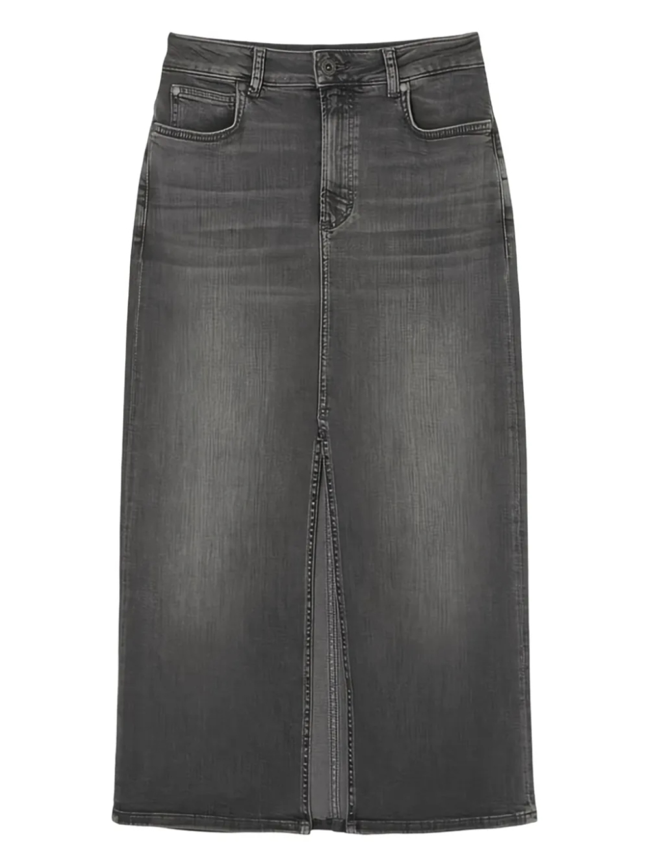 Marc O'Polo джинсовая юбка с разрезом, серый 
Marc O'Polo джинсовая юбка с разрезом, серый