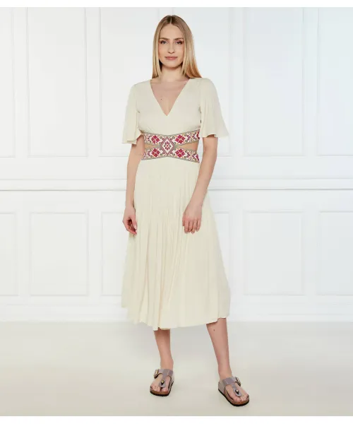 Платье жилет_элемент Desigual, бежевый 
Платье жилет_элемент Desigual, бежевый