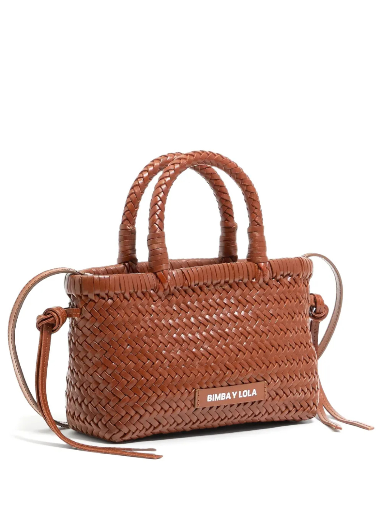 Миниатюрная сумка-тоут из плетеной ткани Bimba y Lola, коричневый
Миниатюрная сумка-тоут из плетеной ткани Bimba y Lola, коричневый