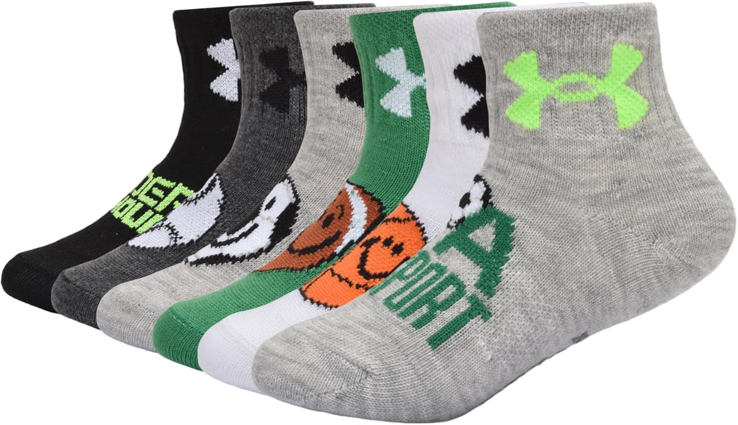 Under Armour детские носки Essential Quarter, набор, Ball Icon Grey
Under Armour детские носки Essential Quarter, набор, Ball Icon Grey