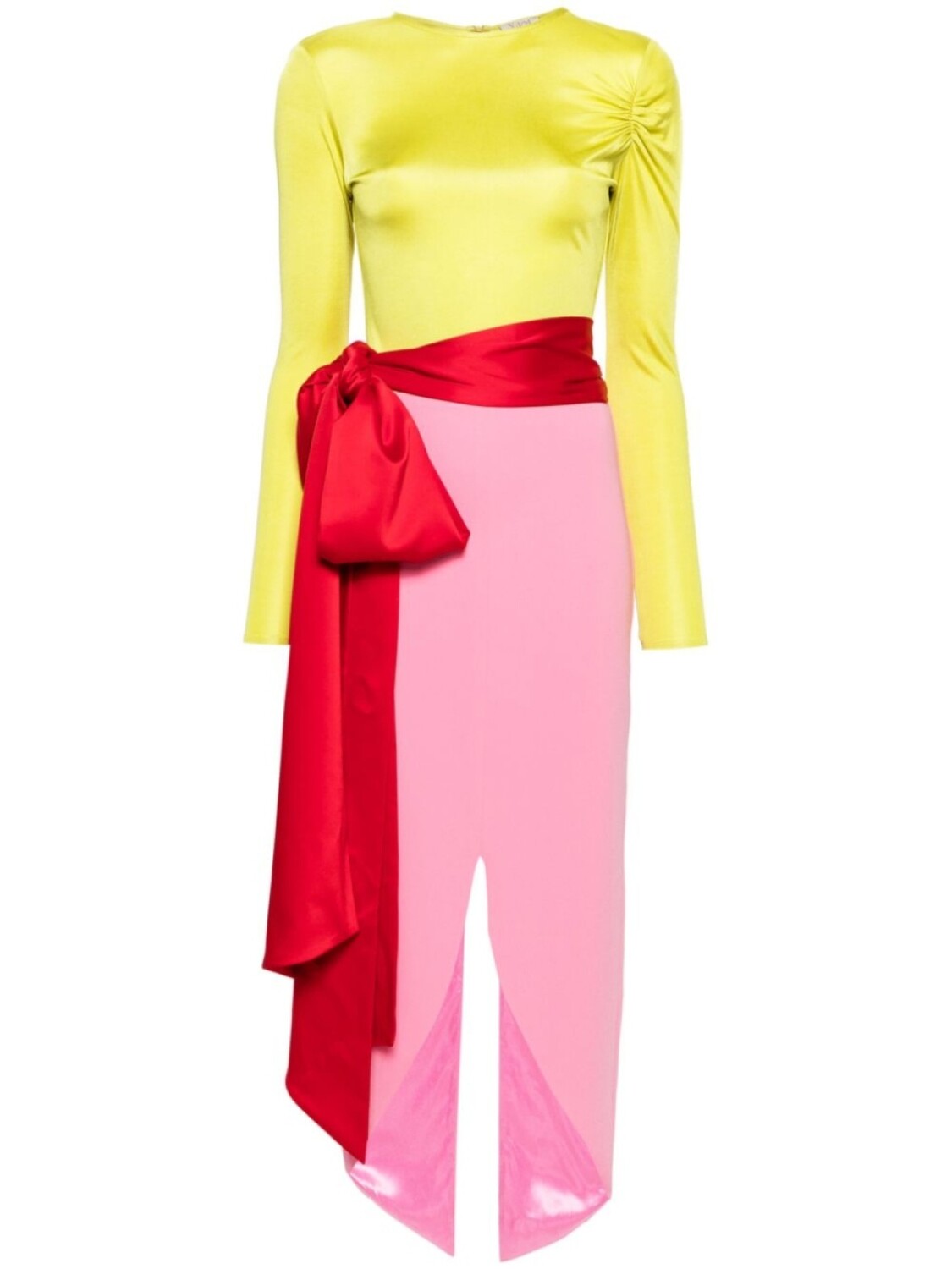 Платье макси Cherry с поясом V:PM ATELIER, зеленый 
Платье макси Cherry с поясом V:PM ATELIER, зеленый