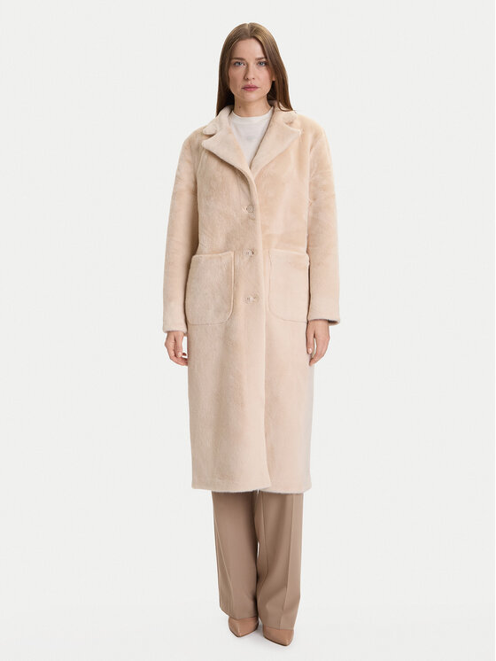 Меховое пальто regular fit CFC0122205003 Rinascimento, бежевый
Меховое пальто regular fit CFC0122205003 Rinascimento, бежевый