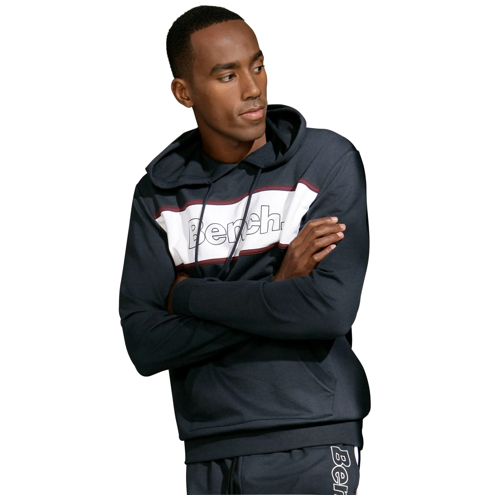 Bench Толстовка для дома, длинный рукав, толстовка с круглым вырезом и капюшоном, смесь хлопка Bench Loungewear, белый
Bench Толстовка для дома, длинный рукав, толстовка с круглым вырезом и капюшоном, смесь хлопка Bench Loungewear, белый