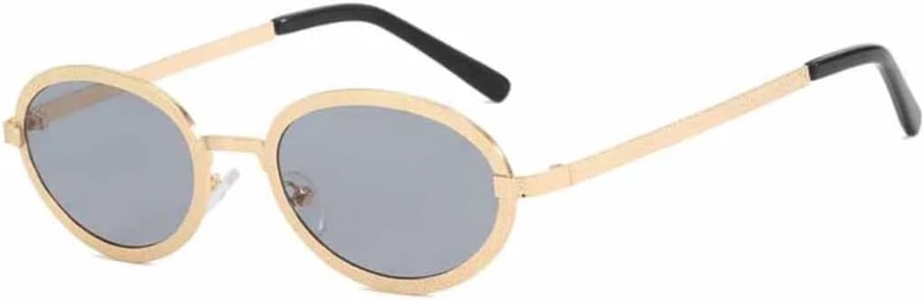 Овальные металлические солнцезащитные очки для женщин, тренд для уличной стрельбы, солнцезащитные очки для уличной стрельбы с защитой от УФ-излучения UV400 VVTWSSW, Gold Light Gray
Овальные металлические солнцезащитные очки для женщин, тренд для уличной стрельбы, солнцезащитные очки для уличной стрельбы с защитой от УФ-излучения UV400 VVTWSSW, Gold Light Gray