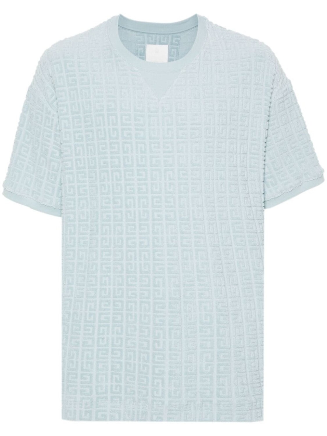 Givenchy футболка с жаккардовым узором и махровой отделкой, синий
Givenchy футболка с жаккардовым узором и махровой отделкой, синий