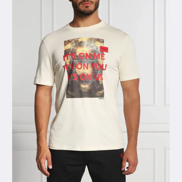 Футболка прямого кроя Dinseng Hugo, бежевый
Футболка прямого кроя Dinseng Hugo, бежевый