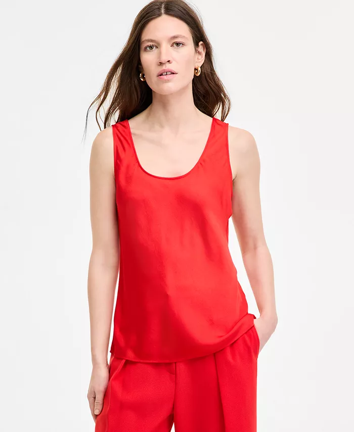 Женская атласная майка Bar III, красный
Женская атласная майка Bar III, красный