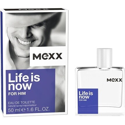 Mexx Life Is Now For Him Eau De Toilette Vapo 50ml
Mexx Life Is Now For Him Eau De Toilette Vapo 50ml