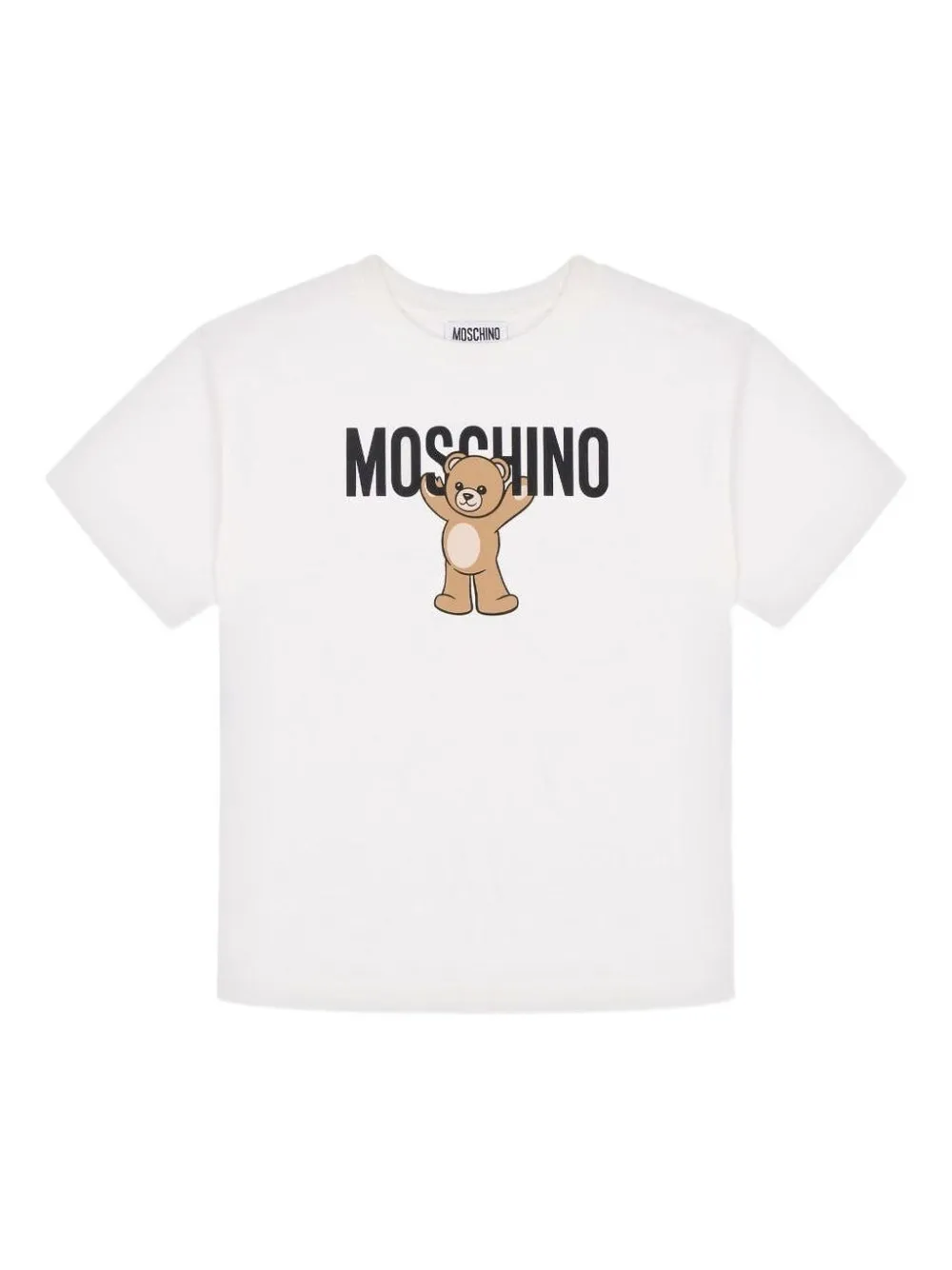 Футболка с логотипом Teddy Moschino Kids, белый
Футболка с логотипом Teddy Moschino Kids, белый