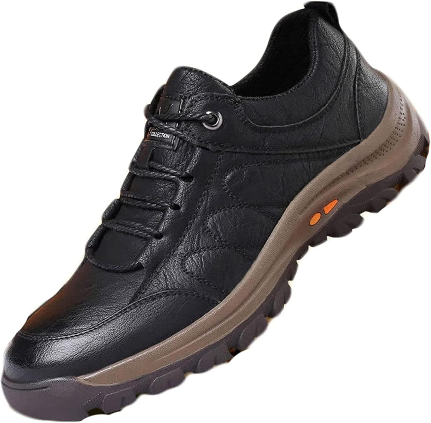 Мужские осенне-зимние ботинки Yiozoi, короткие кожаные ботинки с круглым носком, удобные высокие ботинки на шнуровке для повседневной носки, черный
Мужские осенне-зимние ботинки Yiozoi, короткие кожаные ботинки с круглым носком, удобные высокие ботинки на шнуровке для повседневной носки, черный