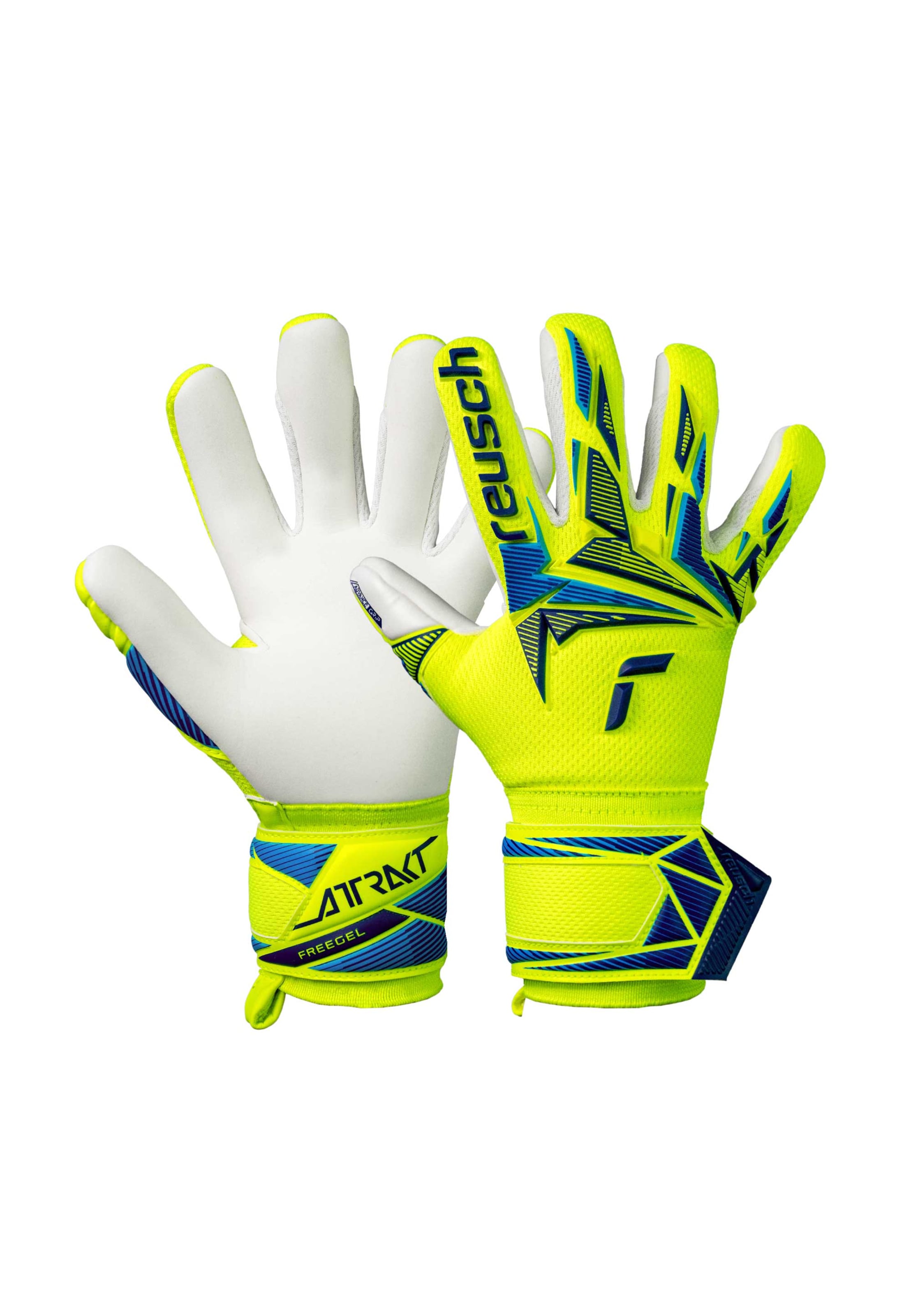 REUSCH Атлетические перчатки 'Attrakt Freegel Advance Junior' в желтом цвете
REUSCH Атлетические перчатки 'Attrakt Freegel Advance Junior' в желтом цвете
