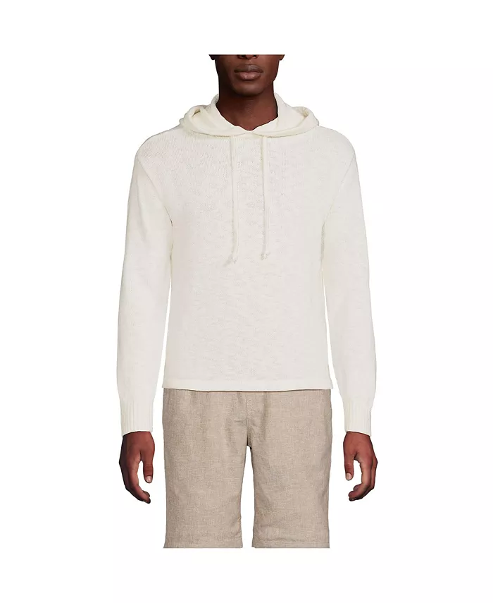 Мужской худи-свитер с текстурной поверхностью Slub Lands' End, слоновая кость/кремовый
Мужской худи-свитер с текстурной поверхностью Slub Lands' End, слоновая кость/кремовый