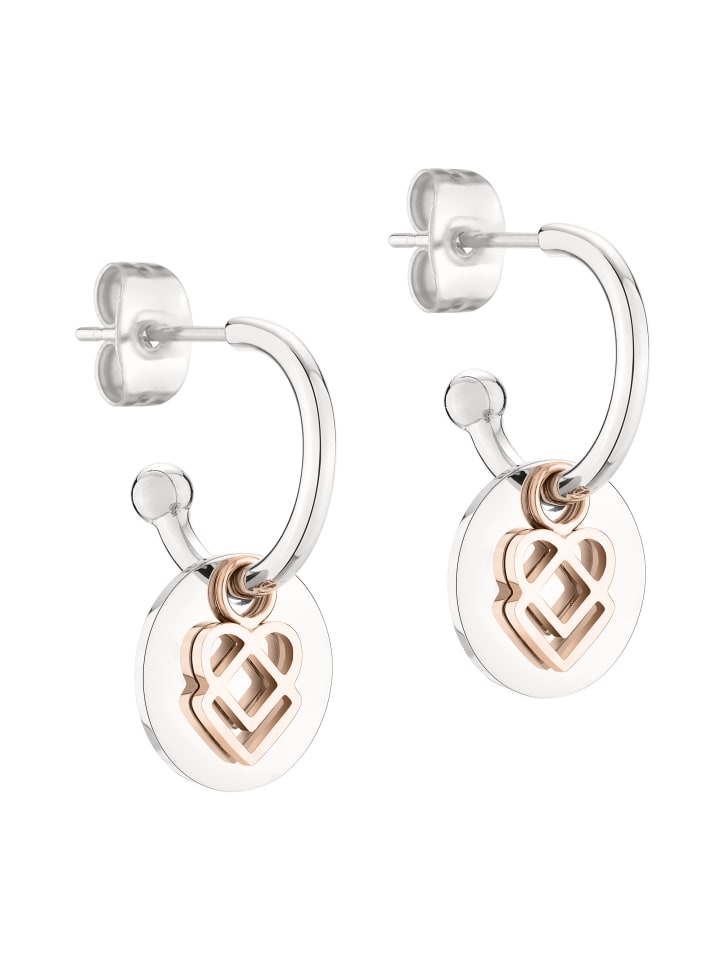 LIEBESKIND BERLIN Серьги Keep Loving в двухцветном исполнении из серебра и розового золота
LIEBESKIND BERLIN Серьги Keep Loving в двухцветном исполнении из серебра и розового золота