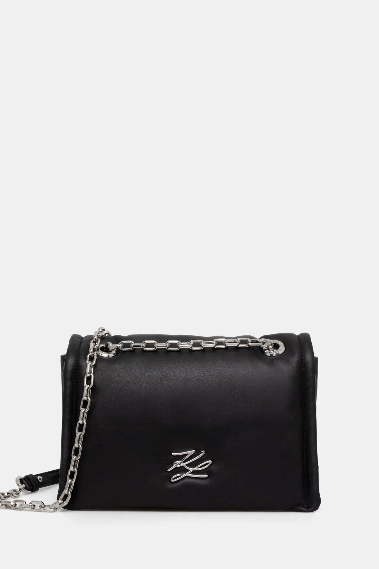 Кожаная сумочка Karl Lagerfeld, черный
Кожаная сумочка Karl Lagerfeld, черный