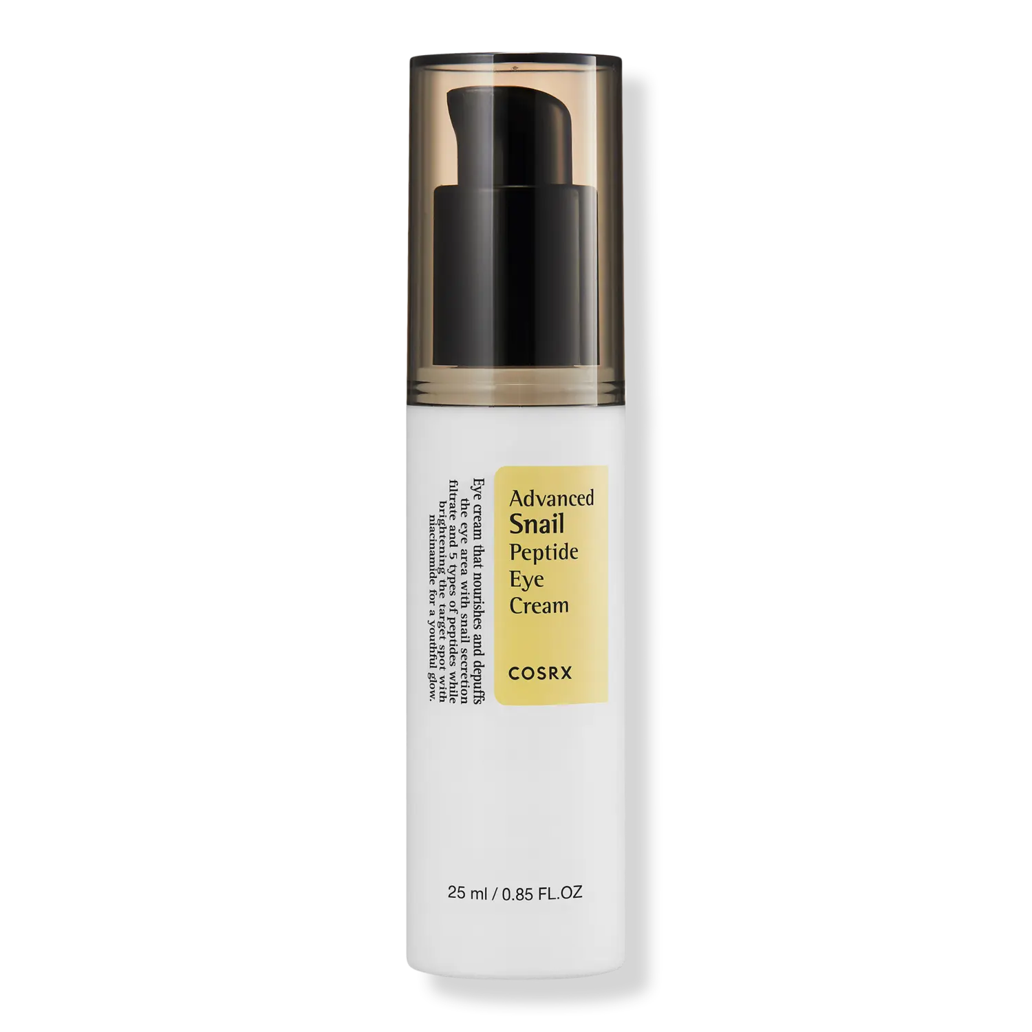Усовершенствованный крем для глаз с пептидами улитки COSRX
Усовершенствованный крем для глаз с пептидами улитки COSRX