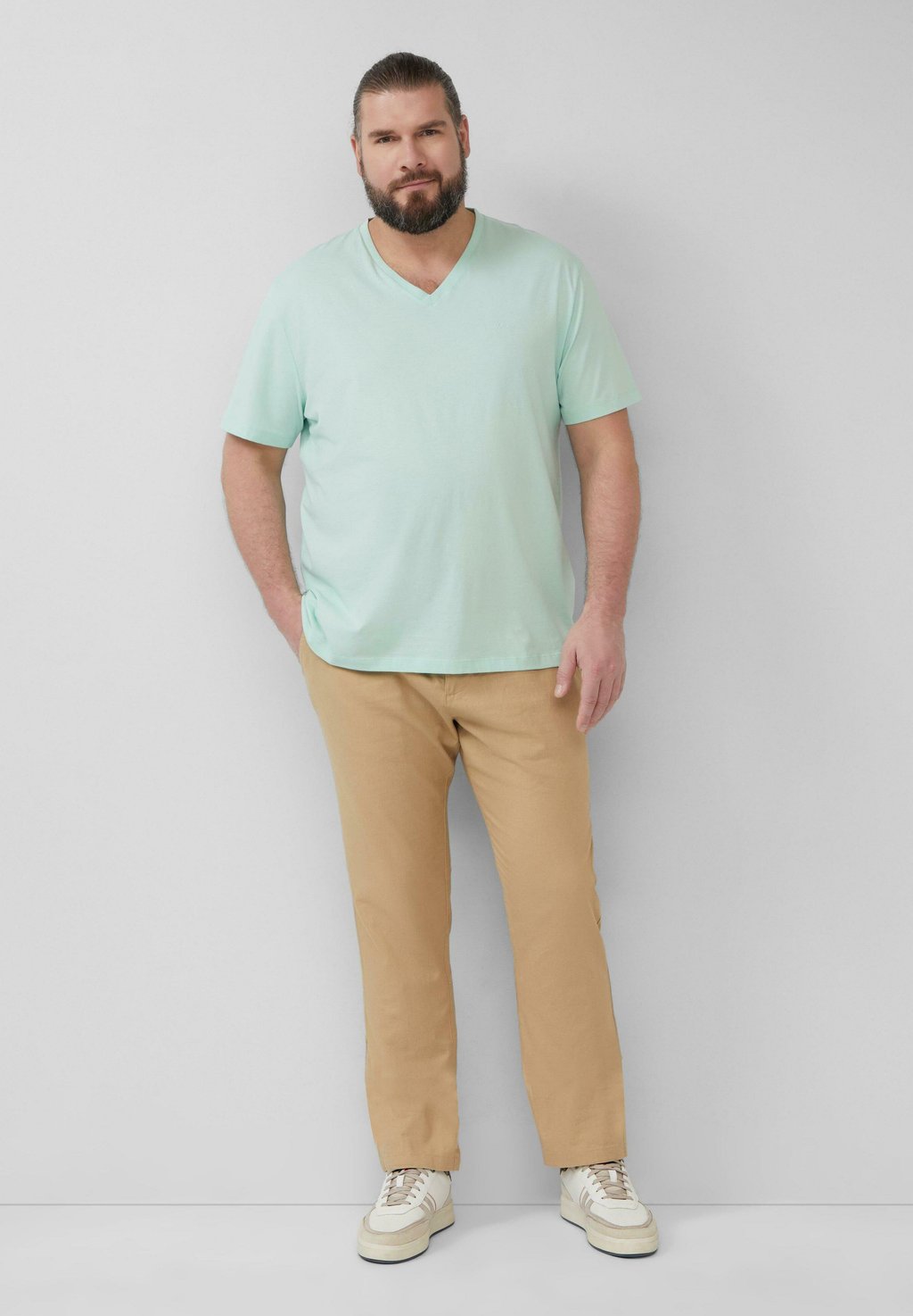 Базовая футболка s.Oliver, мятный
Базовая футболка s.Oliver, мятный