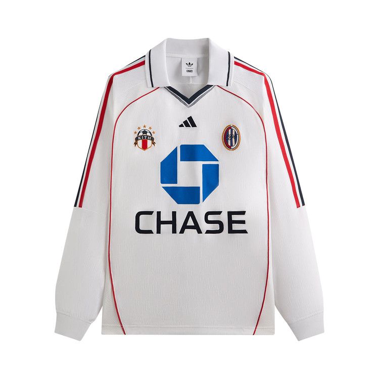 Джерси Kith For Adidas Football Chase Long-Sleeve Jersey , White
Джерси Kith For Adidas Football Chase Long-Sleeve Jersey , White