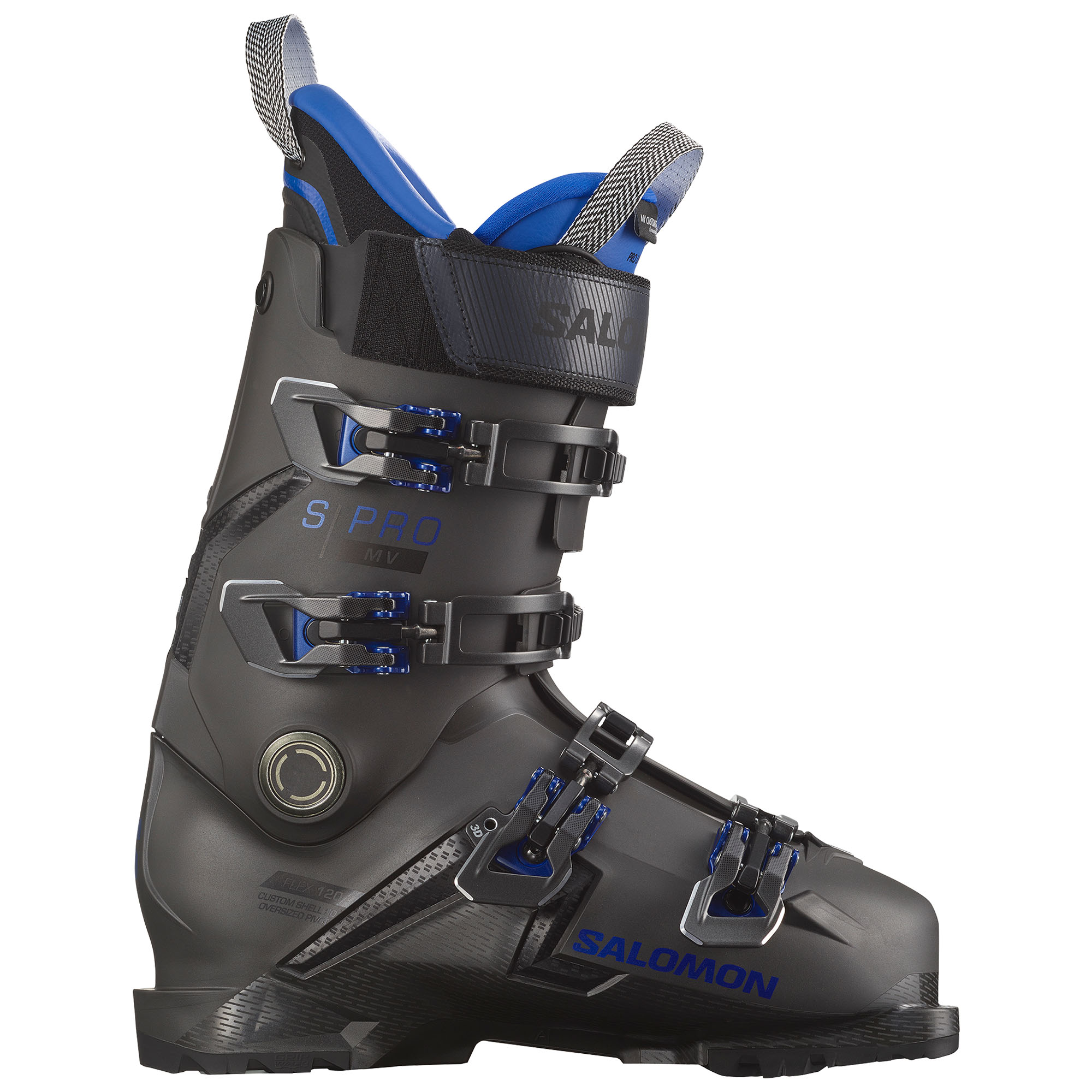 Мужские горнолыжные ботинки S/Pro MV 120, размер 24. Salomon, Beluga Metallic/Blue Metallic/Black
Мужские горнолыжные ботинки S/Pro MV 120, размер 24. Salomon, Beluga Metallic/Blue Metallic/Black