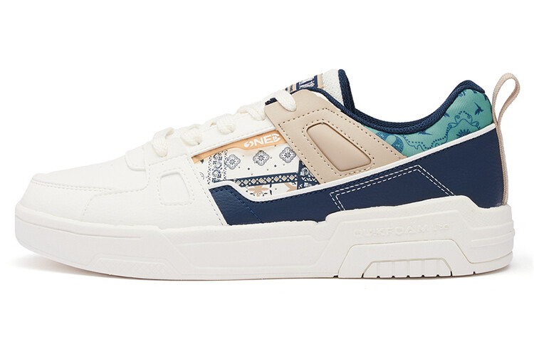 Кеды мужские, обувь для скейтбординга низкая Feather Белый/Туманность Синий 361°
Кеды мужские, обувь для скейтбординга низкая Feather Белый/Туманность Синий 361°