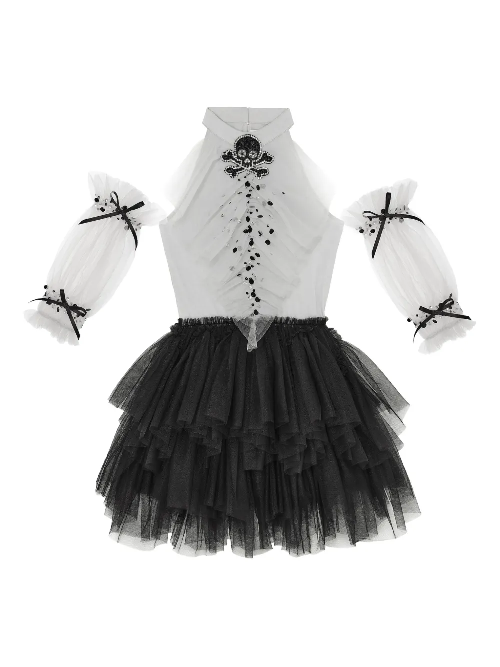Платье из тюля Walk The Plank с черепом Tutu Du Monde, белый
Платье из тюля Walk The Plank с черепом Tutu Du Monde, белый