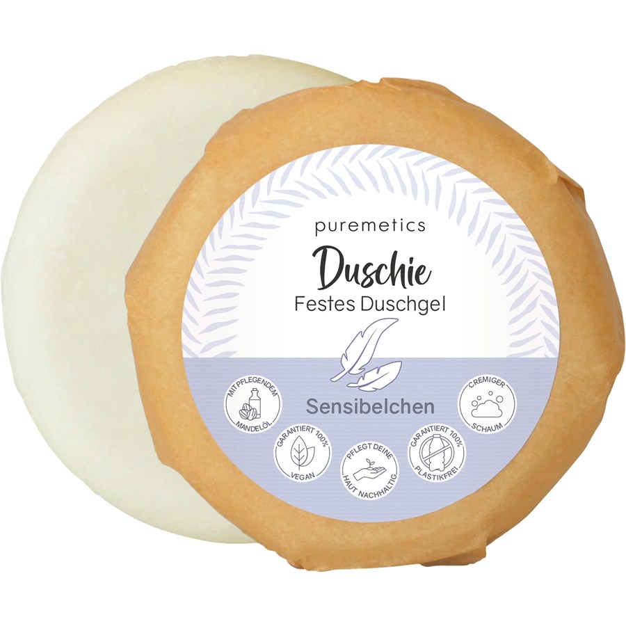 Мыло для рук duschie sensibelchen Puremetics, вес 60 гр.
Мыло для рук duschie sensibelchen Puremetics, вес 60 гр.