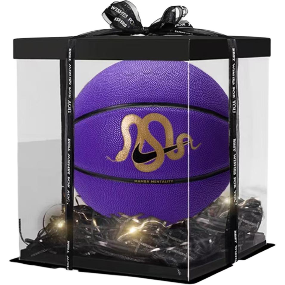 Nike Баскетбольный мяч Black Mamba искусственная кожа фиолетовый Size 7 тренировочный unisex
Nike Баскетбольный мяч Black Mamba искусственная кожа фиолетовый Size 7 тренировочный unisex