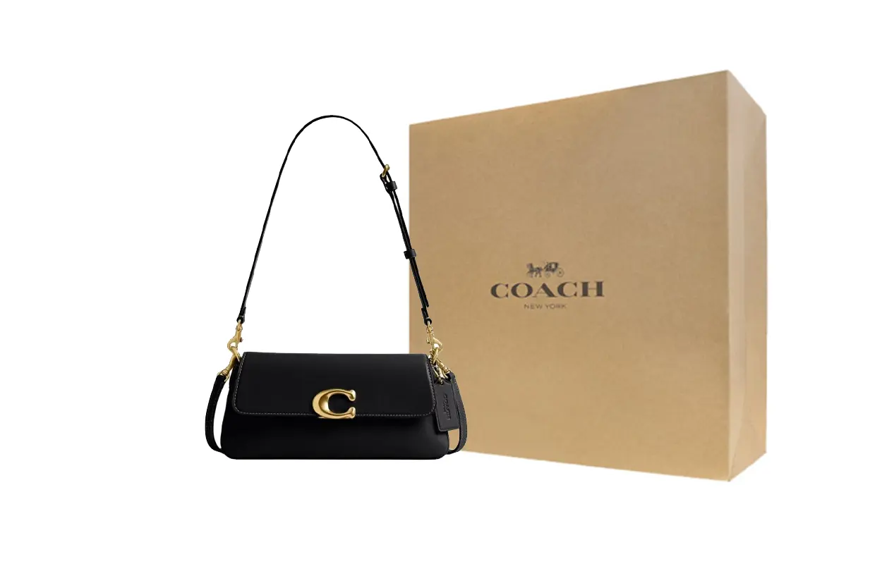 COACH Jet Leather портативная сумка через плечо, средний размер, женская, черная
COACH Jet Leather портативная сумка через плечо, средний размер, женская, черная