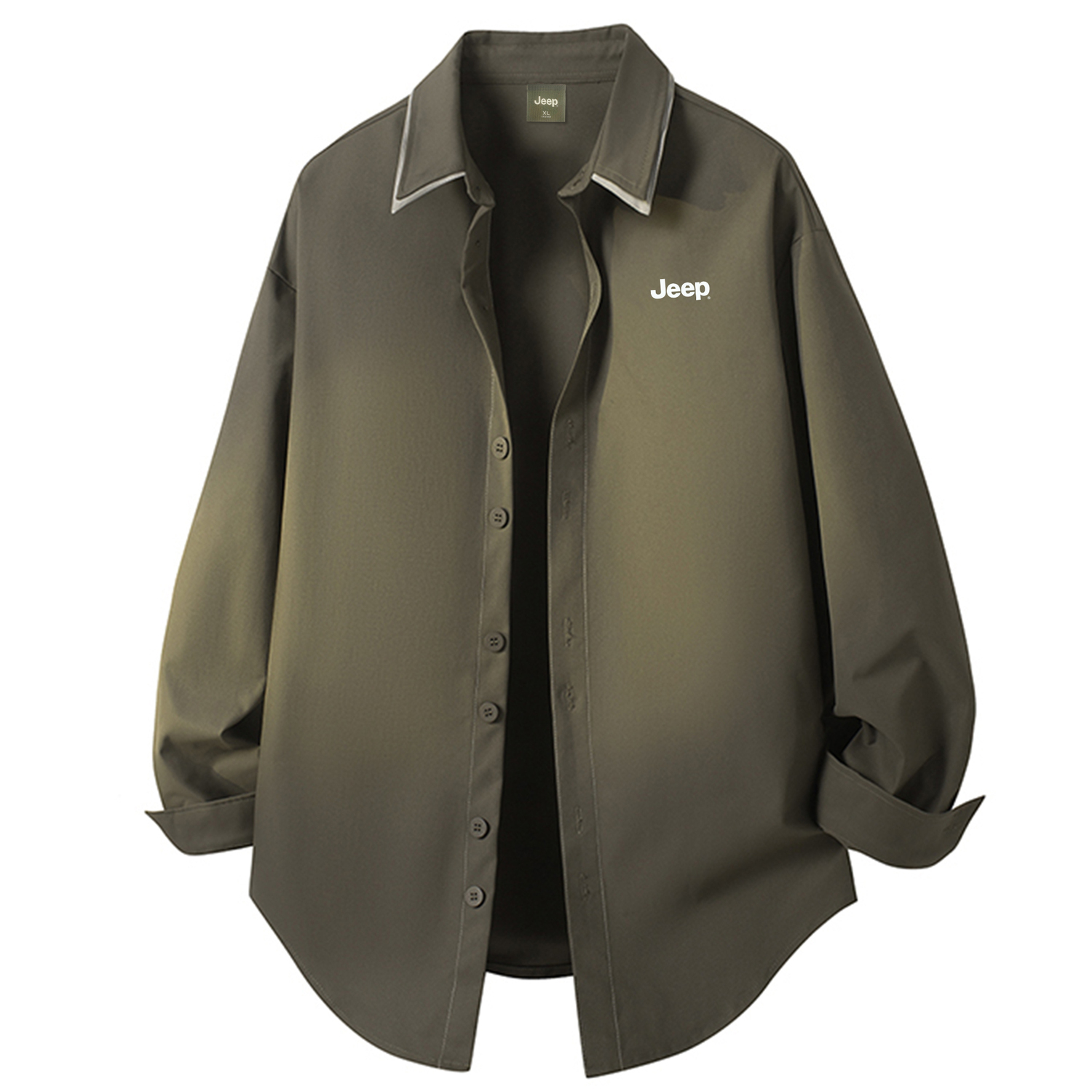 Рубашка Unisex Lapel Moderate Jeep, army зеленый
Рубашка Unisex Lapel Moderate Jeep, army зеленый