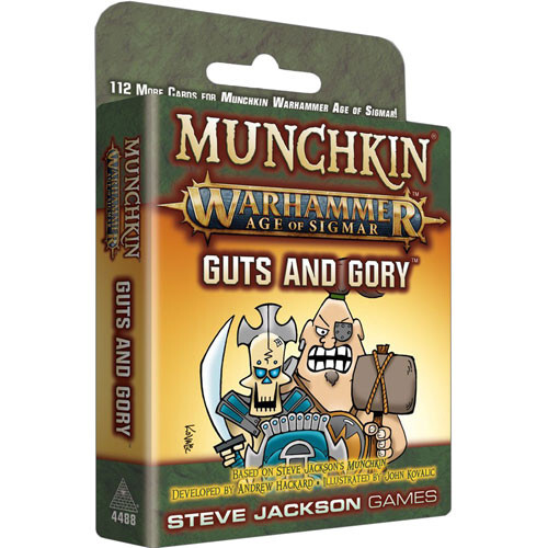 Настольная игра Steve Jackson Games Munchkin Warhammer Age of Sigmar: Guts & Gory
Настольная игра Steve Jackson Games Munchkin Warhammer Age of Sigmar: Guts & Gory