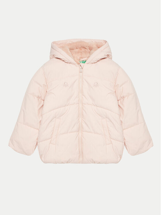 Пуховик стандартного кроя United Colors Of Benetton, розовый
Пуховик стандартного кроя United Colors Of Benetton, розовый