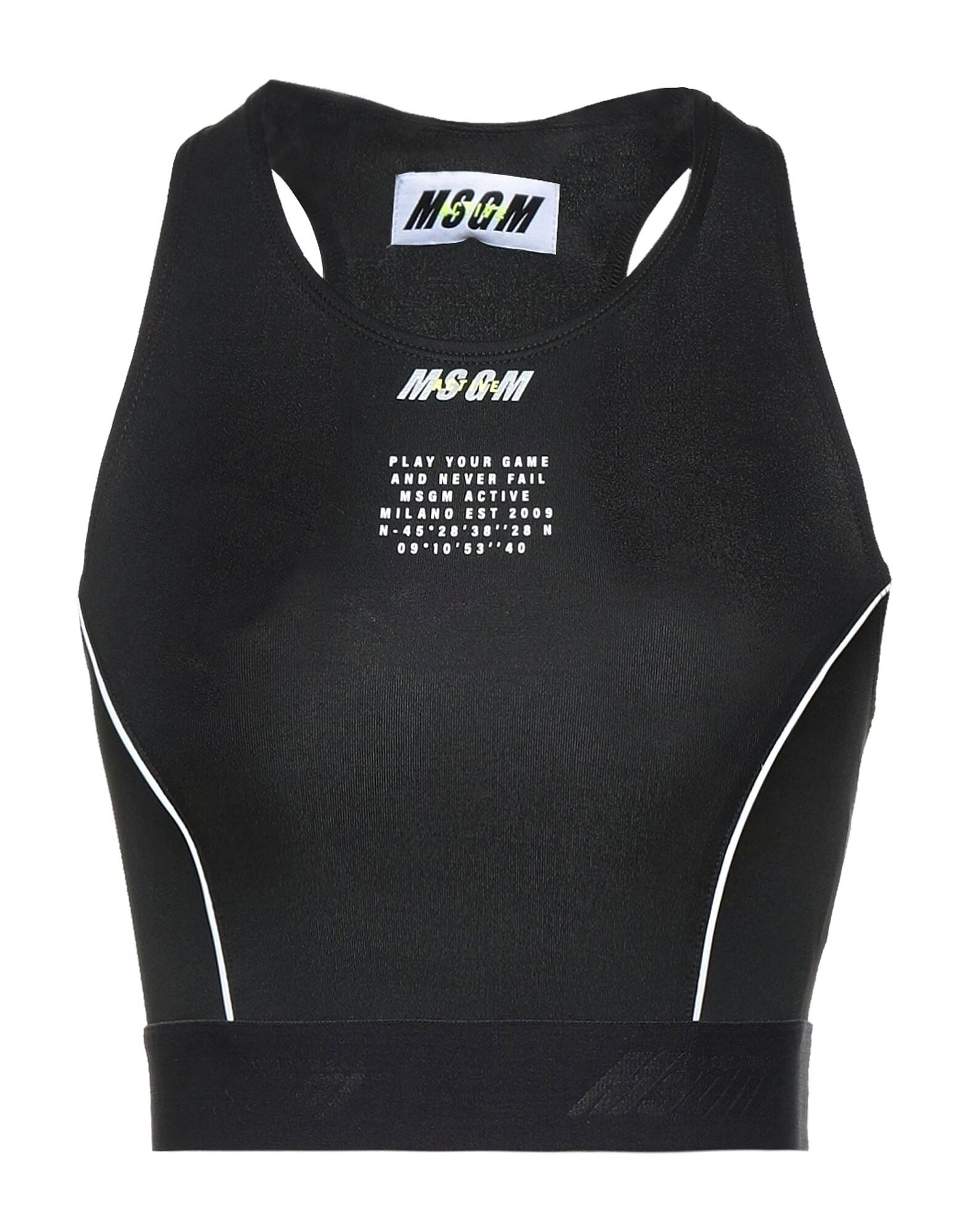 Спортивный топ Msgm, черный
Спортивный топ Msgm, черный