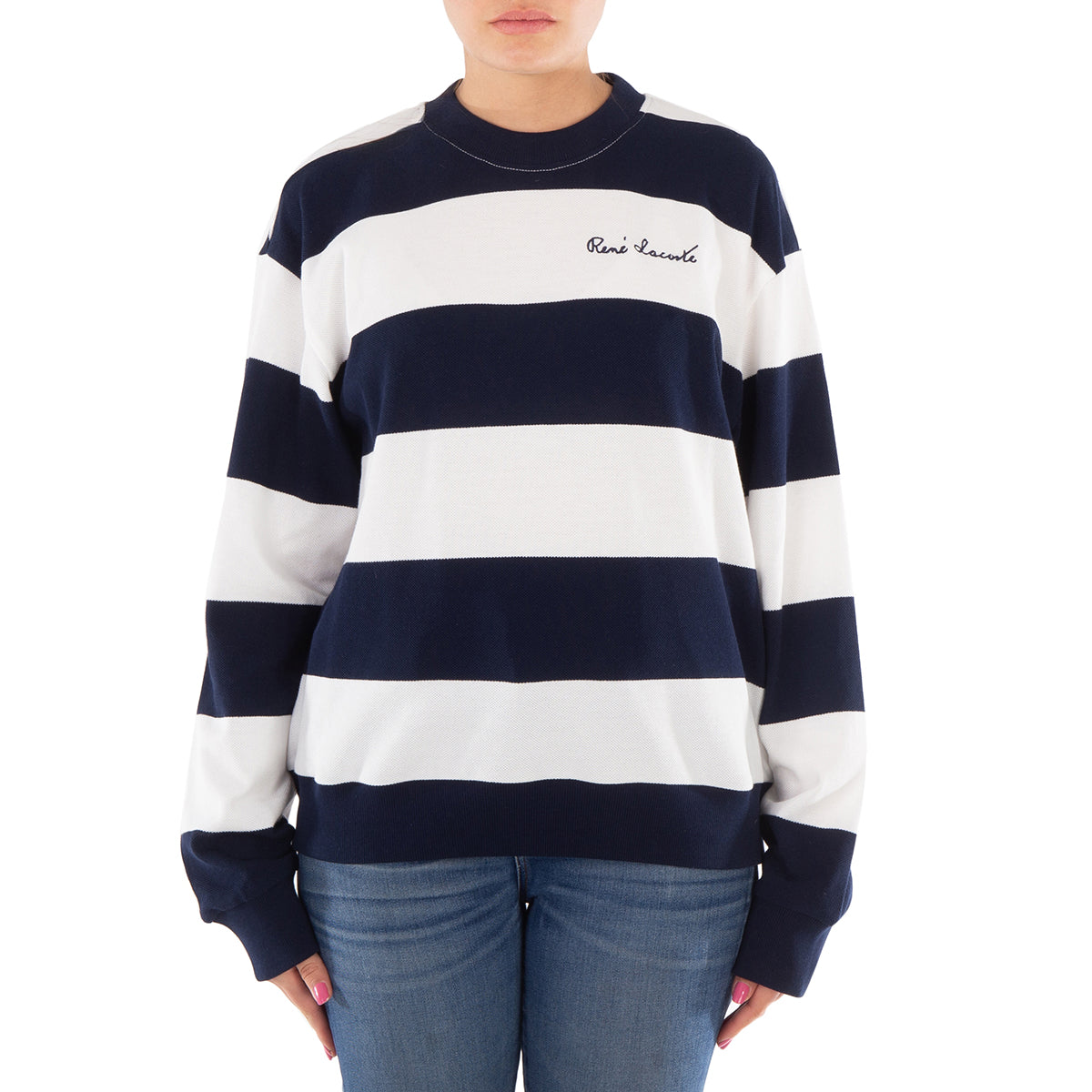 Свитер с круглым вырезом и принтом Lacoste, мультиколор
Свитер с круглым вырезом и принтом Lacoste, мультиколор