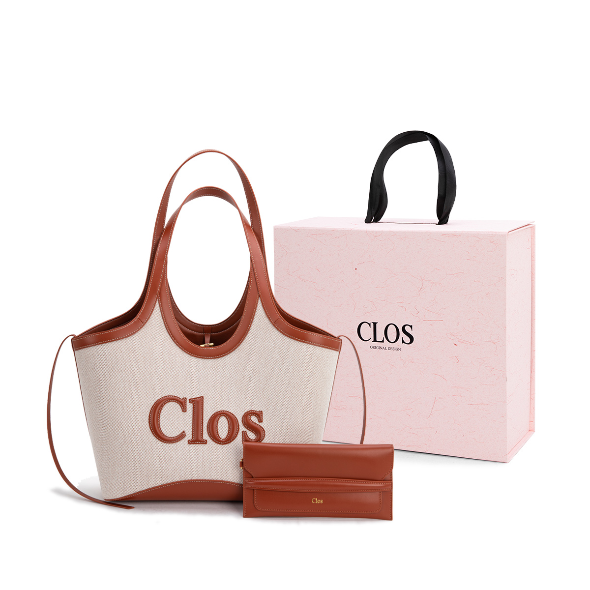 CLOS Кожаная сумка через плечо большая женская черная холщовая коричневая, Canvas Brown
CLOS Кожаная сумка через плечо большая женская черная холщовая коричневая, Canvas Brown