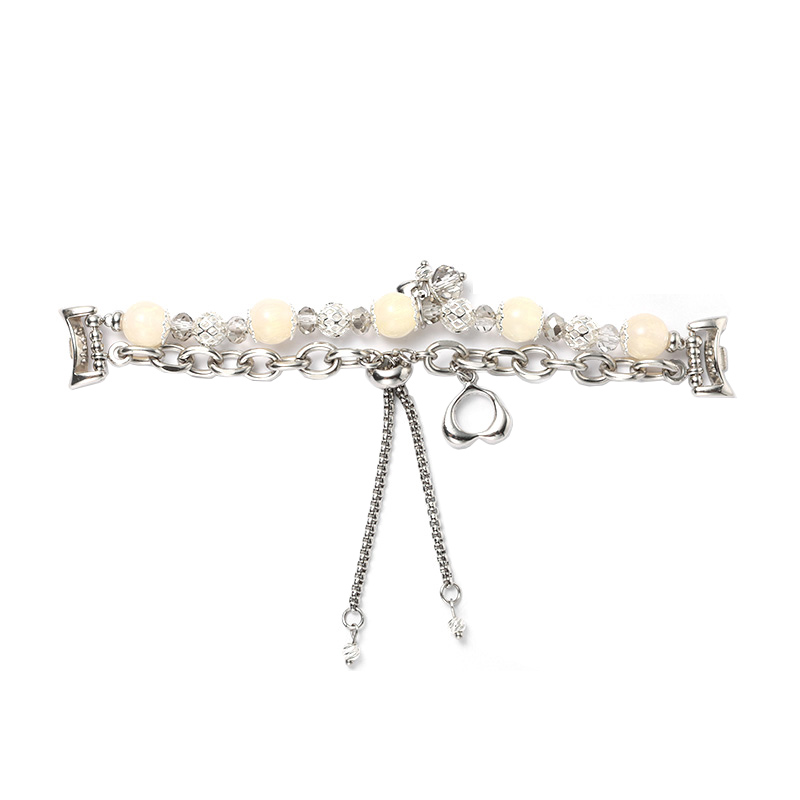 IBOANN Часы Watch Band Xiaomi Compatibility Glass Beads Material, Glass Beads Retractable Chain Strap-Light Yellow
IBOANN Часы Watch Band Xiaomi Compatibility Glass Beads Material, Glass Beads Retractable Chain Strap-Light Yellow