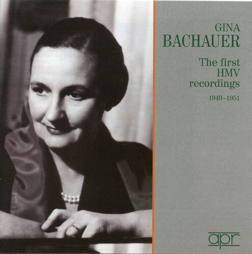 CD диск Bachauer, Gina: First HMV Recordings 1949-51
CD диск Bachauer, Gina: First HMV Recordings 1949-51