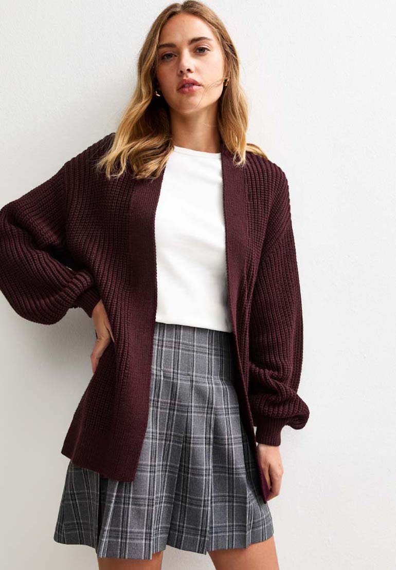 Кардиган New Look Cardigan, Burgundy/Red
Кардиган New Look Cardigan, Burgundy/Red