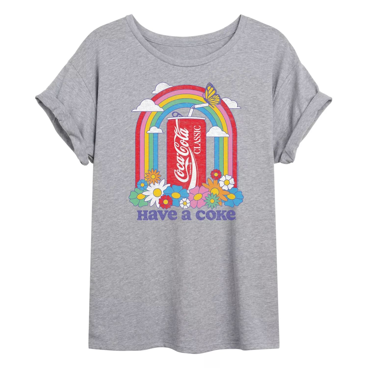 Футболка с изображением Coca-Cola для юниоров Have A Coke Flowy Coke Licensed Character, серый
Футболка с изображением Coca-Cola для юниоров Have A Coke Flowy Coke Licensed Character, серый
