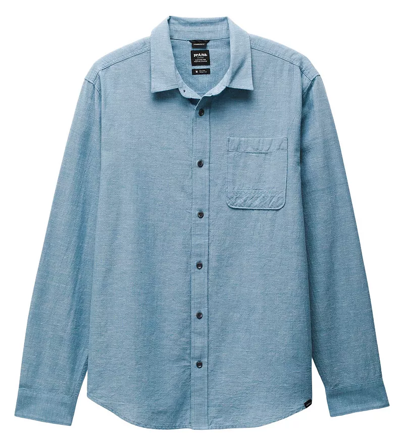 PrAna Мужская рубашка Porto Vista, цвет High Tide
PrAna Мужская рубашка Porto Vista, цвет High Tide