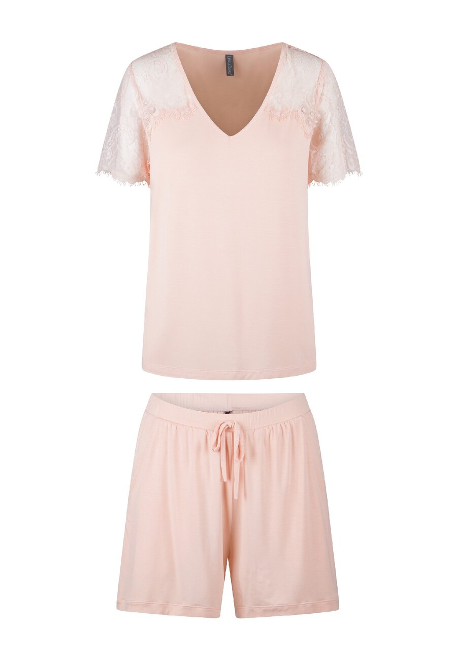 Короткий пижамный комплект LingaDore, Peach
Короткий пижамный комплект LingaDore, Peach