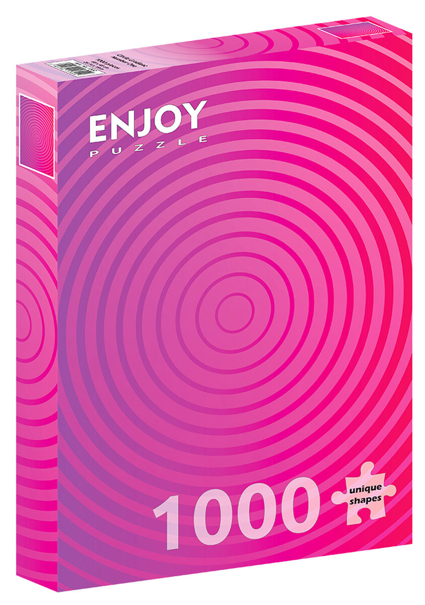 Пазл, Круговой градиент №1, 1000 шт. Enjoy
Пазл, Круговой градиент №1, 1000 шт. Enjoy