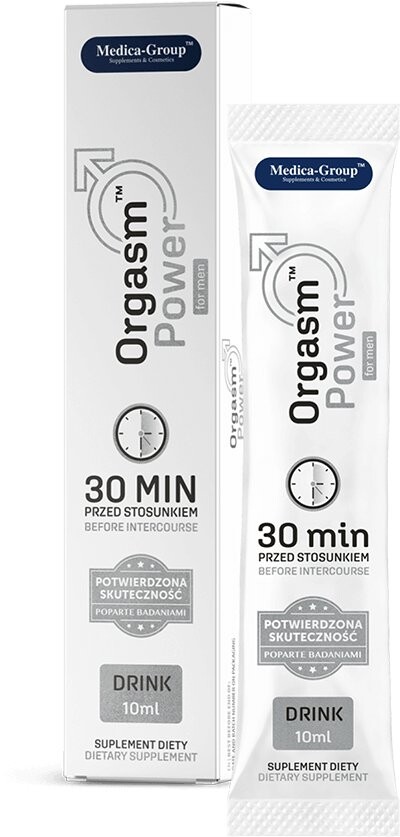 Orgasm Power for Men Напиток 10 мл для быстрой, сильной и длительной эрекции Medica-Group 
Orgasm Power for Men Напиток 10 мл для быстрой, сильной и длительной эрекции Medica-Group