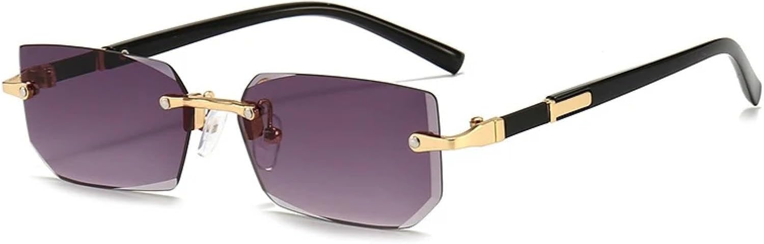 Солнцезащитные очки без оправы для женщин, прозрачные линзы с градиентом цвета "океан", солнцезащитные очки для мужчин, металлические солнцезащитные очки DSVIGF, Cleargradientgrey
Солнцезащитные очки без оправы для женщин, прозрачные линзы с градиентом цвета "океан", солнцезащитные очки для мужчин, металлические солнцезащитные очки DSVIGF, Cleargradientgrey