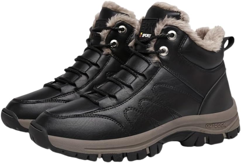 Мужские зимние снежные ботинки для активного отдыха, походов, противоскользящие, износостойкие, с пушистой подкладкой Hhhchpm, черный
Мужские зимние снежные ботинки для активного отдыха, походов, противоскользящие, износостойкие, с пушистой подкладкой Hhhchpm, черный