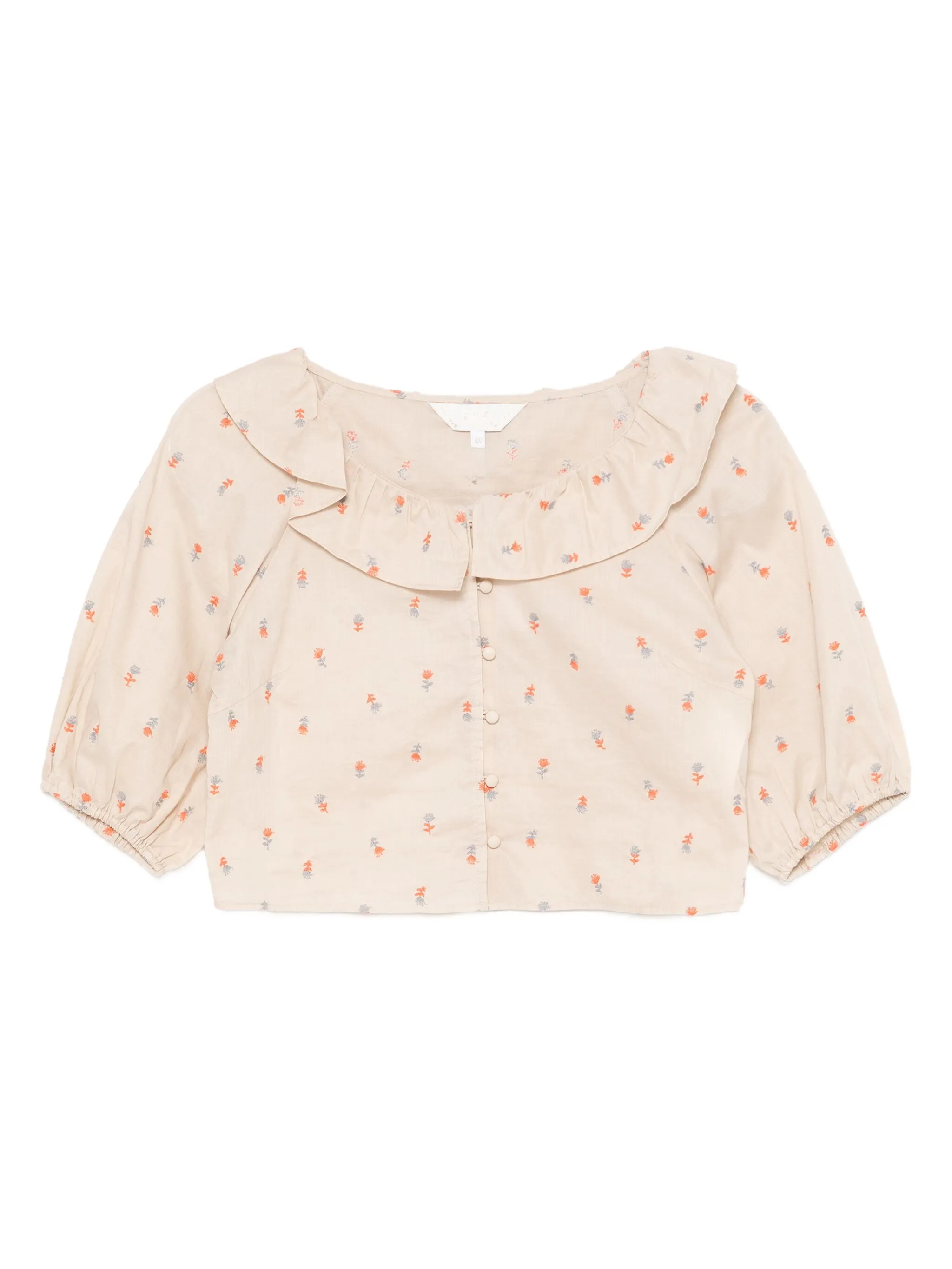 Рубашка с вышивкой To B. By Agnès B., бежевый
Рубашка с вышивкой To B. By Agnès B., бежевый