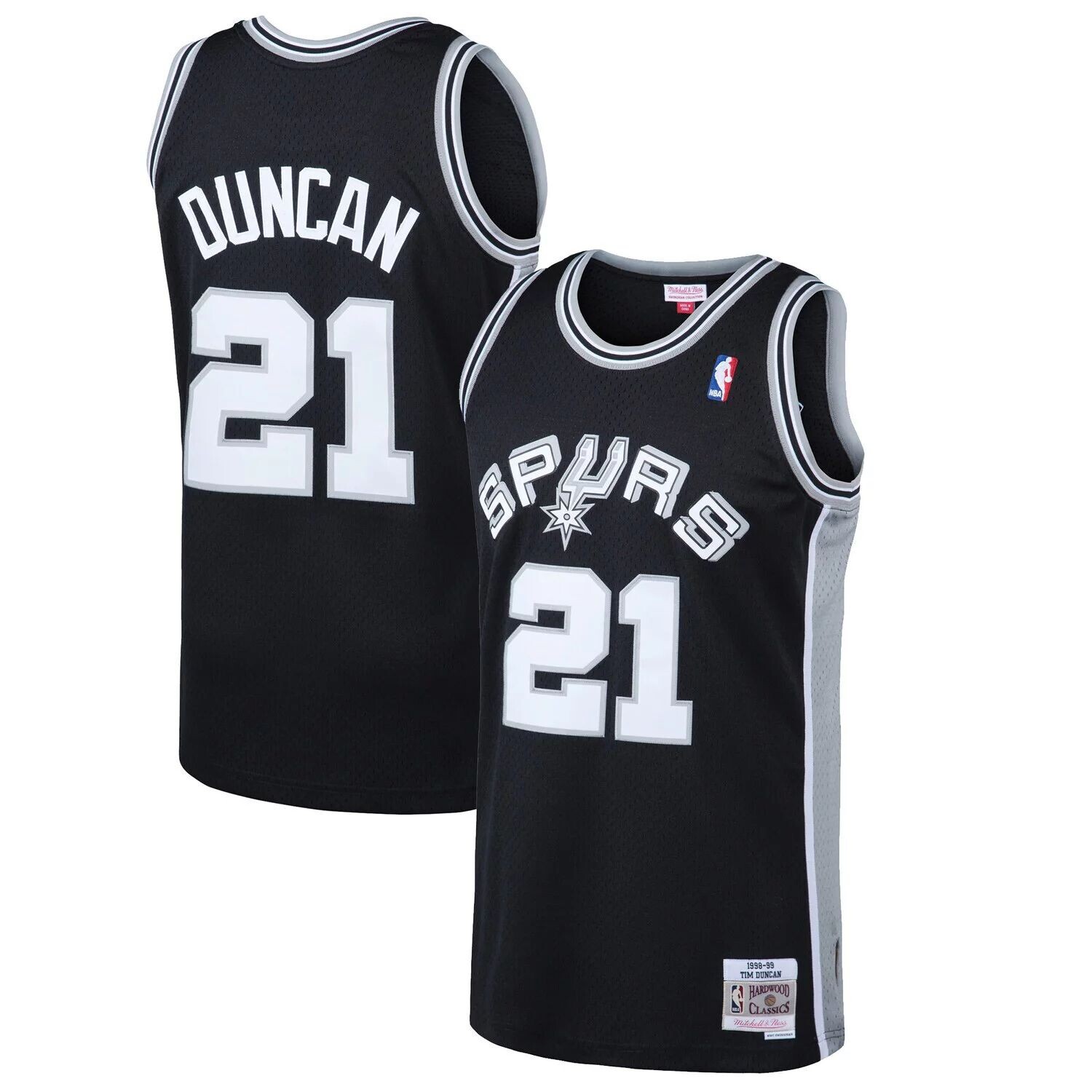 Мужская черная майка Mitchell & Ness Tim Duncan San Antonio Spurs 1998-99 Hardwood Classics Swingman, Черный, Мужская черная майка Mitchell & Ness Tim Duncan San Antonio Spurs 1998-99 Hardwood Classics Swingman
Мужская черная майка Mitchell & Ness Tim Duncan San Antonio Spurs 1998-99 Hardwood Classics Swingman, Черный, Мужская черная майка Mitchell & Ness Tim Duncan San Antonio Spurs 1998-99 Hardwood Classics Swingman