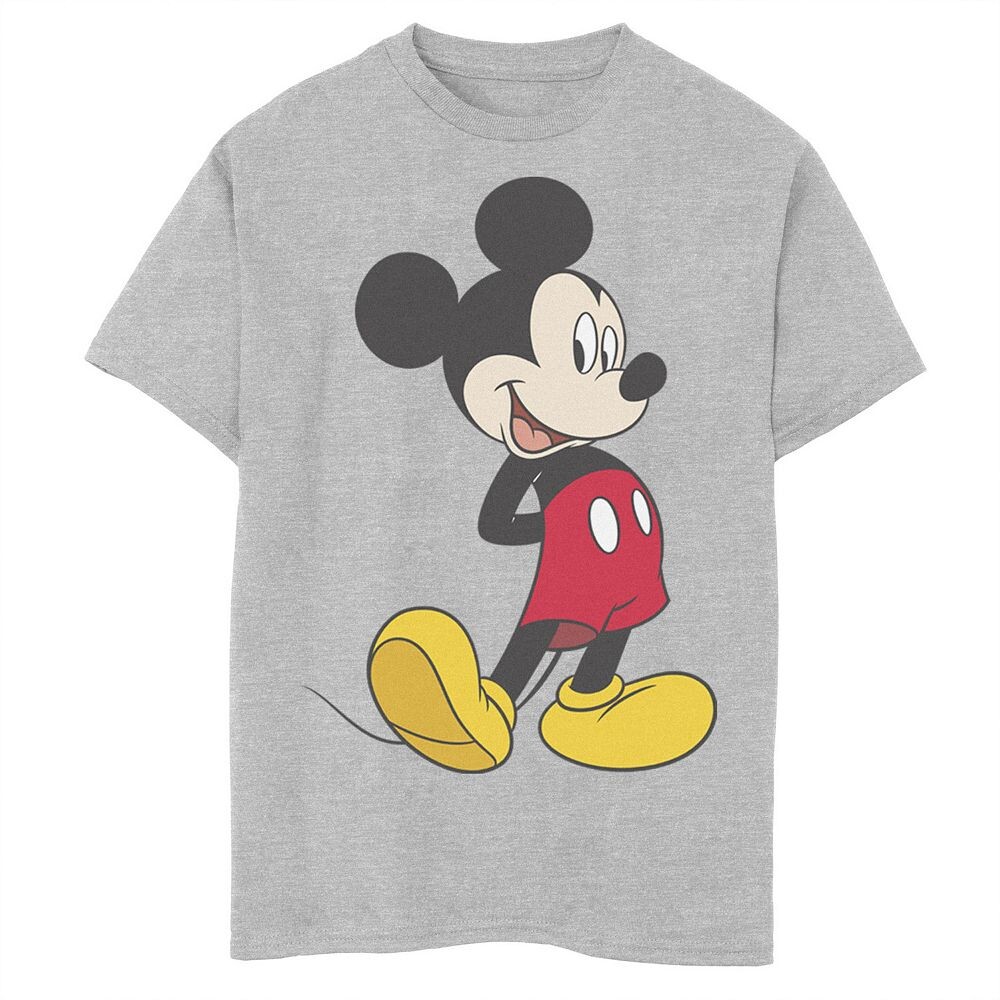 Футболка Disney's Mickey Mouse с рисунком улыбающейся позы для мальчиков 8–20 лет, цвет Athletic Heather
Футболка Disney's Mickey Mouse с рисунком улыбающейся позы для мальчиков 8–20 лет, цвет Athletic Heather