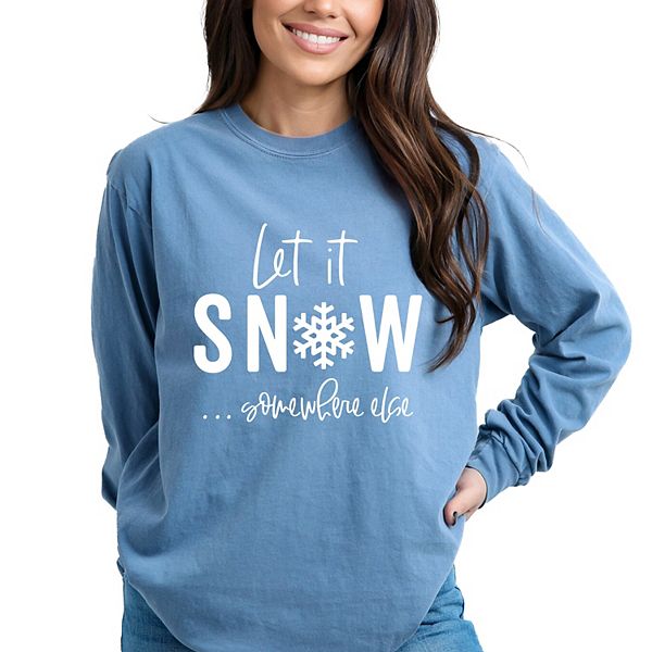 Футболка с длинным рукавом Let it snow somewhere else Simply Sage Market, Blue Jean, Белый, Футболка с длинным рукавом Let it snow somewhere else Simply Sage Market, Blue Jean
Футболка с длинным рукавом Let it snow somewhere else Simply Sage Market, Blue Jean, Белый, Футболка с длинным рукавом Let it snow somewhere else Simply Sage Market, Blue Jean