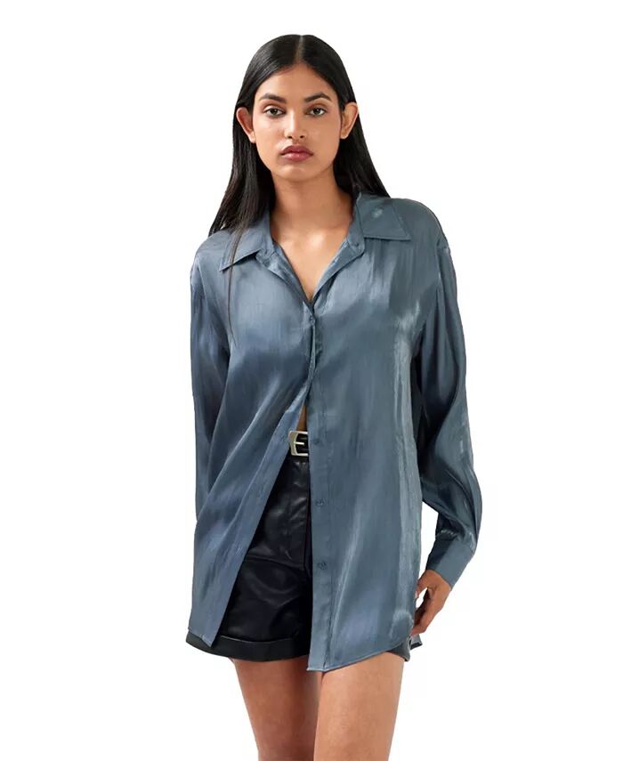 Женская переливающаяся рубашка Back To You Belle & Bloom, серый
Женская переливающаяся рубашка Back To You Belle & Bloom, серый