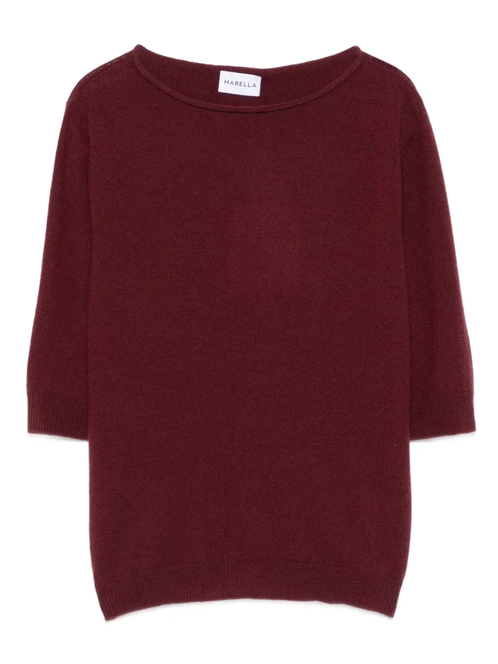 Кашемировый свитер с вырезом-лодочкой Marella, красный
Кашемировый свитер с вырезом-лодочкой Marella, красный